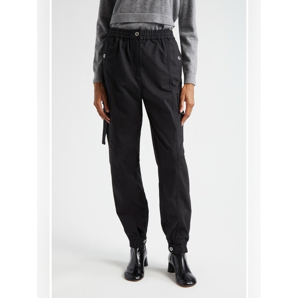 Phillip Lim 3.1 Black Utility Cargo Joggers Pants Cotton 2 / XS NWT